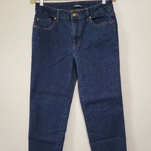 d. jeans cropped pants